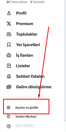 X Hesabından Nasıl Çıkış Yapılır - Resimli Anlatım işlem adımları